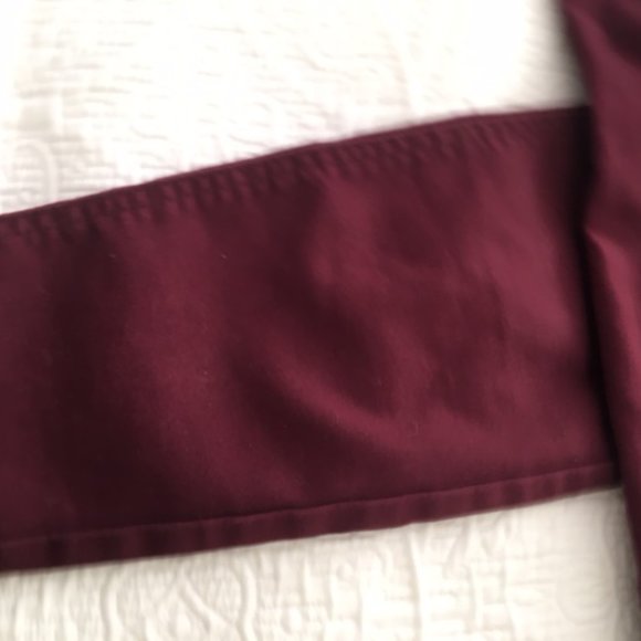 Design Lab Burgundy Carpi Size 27 - Picture 6 of 7